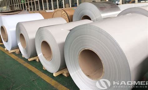 white aluminum sheet metal roll